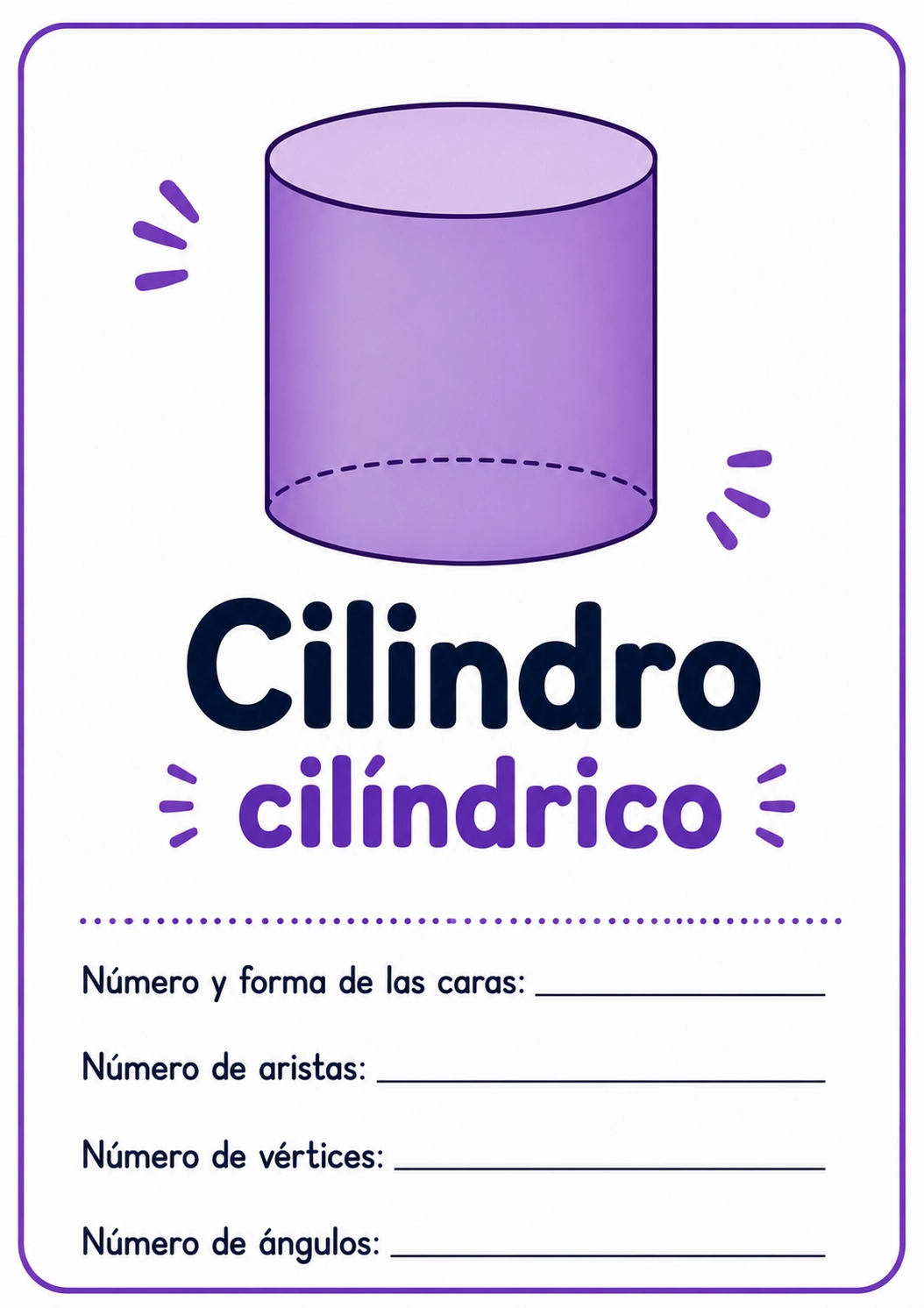 Pósteres de cuerpos geométricos 4