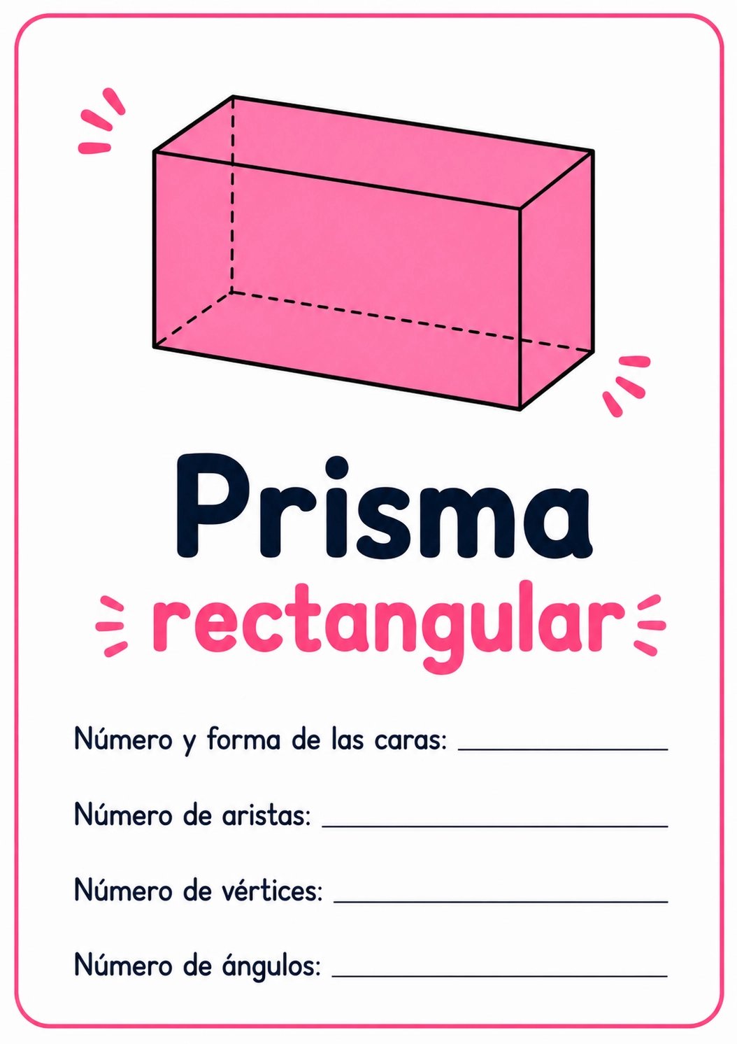 Pósteres de cuerpos geométricos 1
