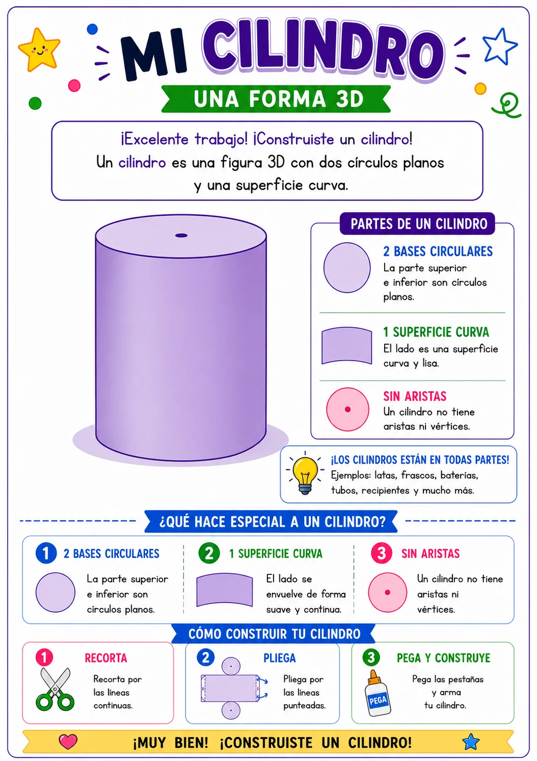 Actividades imprimibles de cuerpos geométricos 8