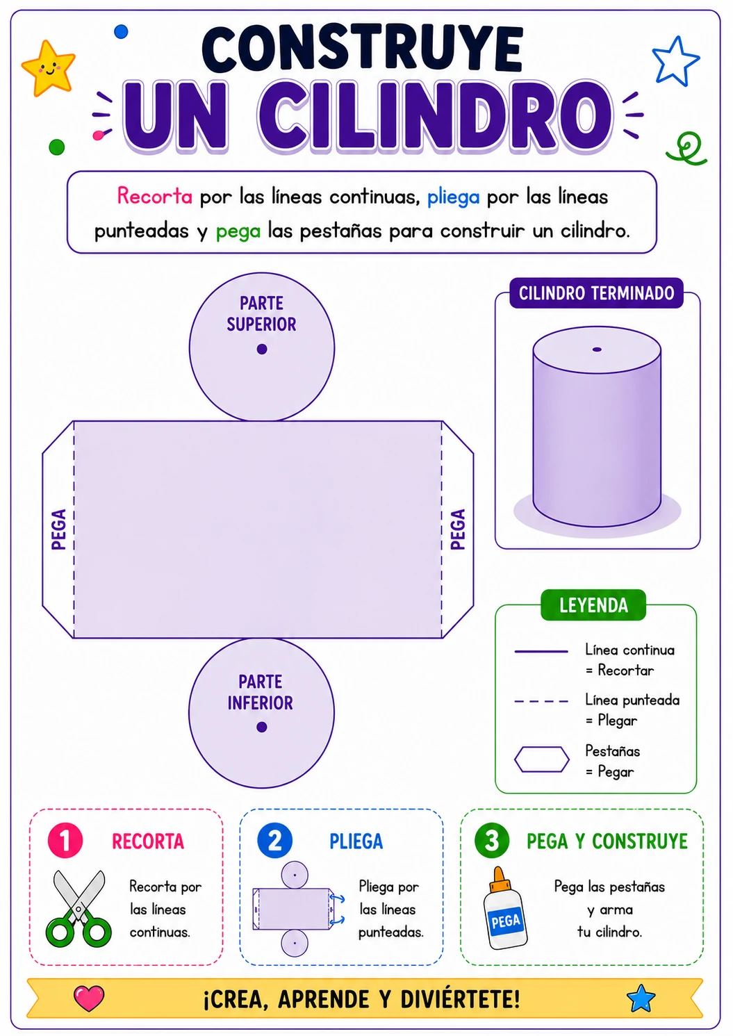 Actividades imprimibles de cuerpos geométricos 7