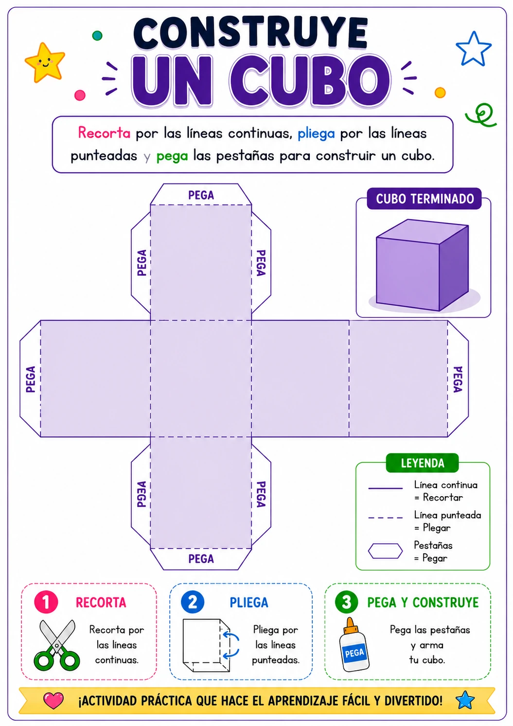 Actividades imprimibles de cuerpos geométricos 2