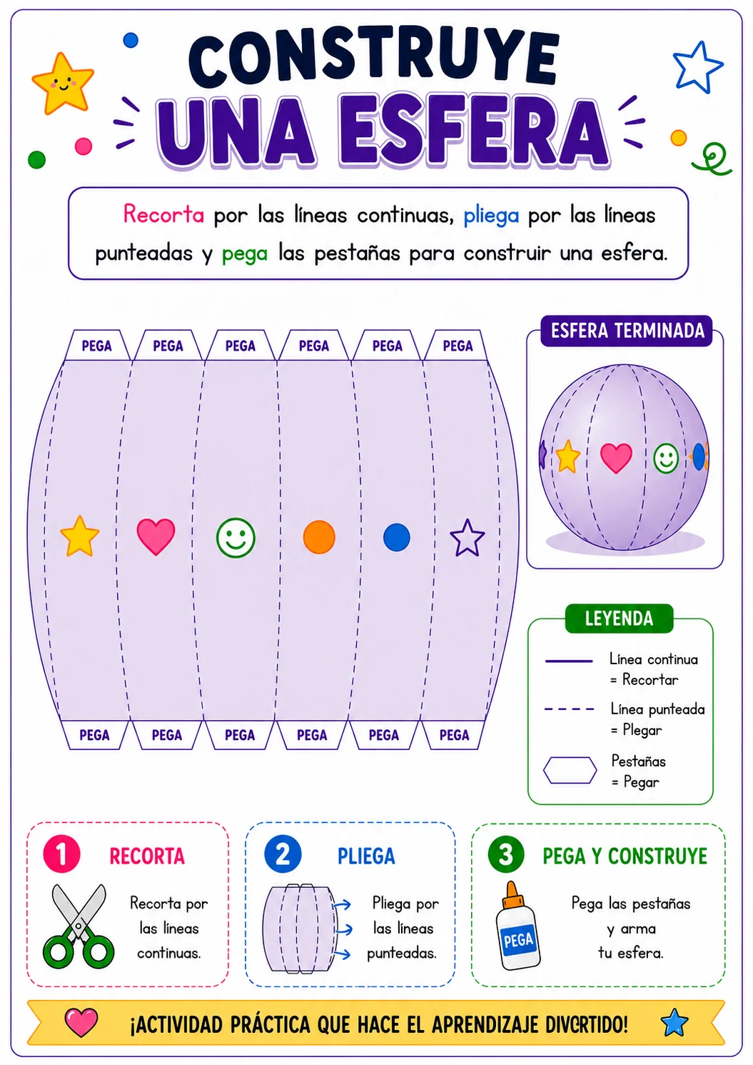 Actividades imprimibles de cuerpos geométricos 5